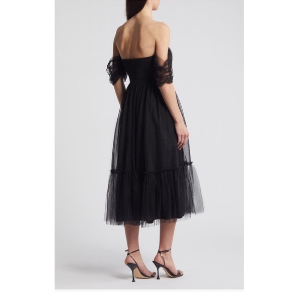NWT Lulus Divine Dreamer Black Tulle Dress - Size XS - Picture 3 of 8